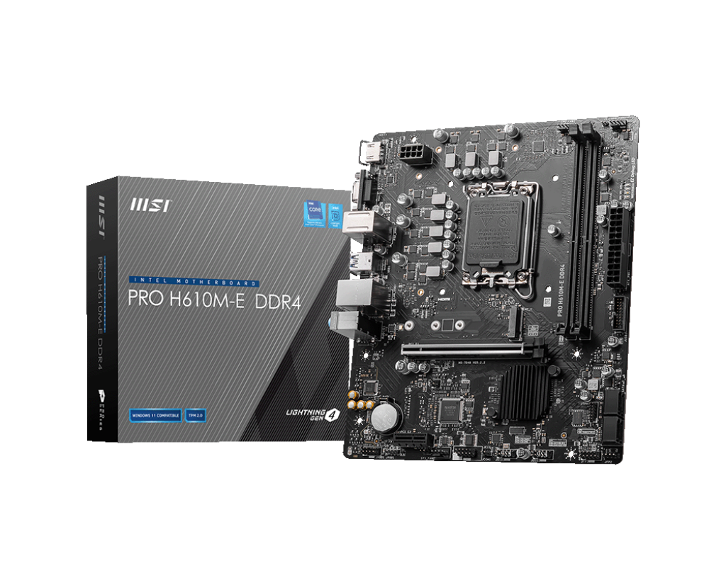 MSI PRO H610M-E D4
