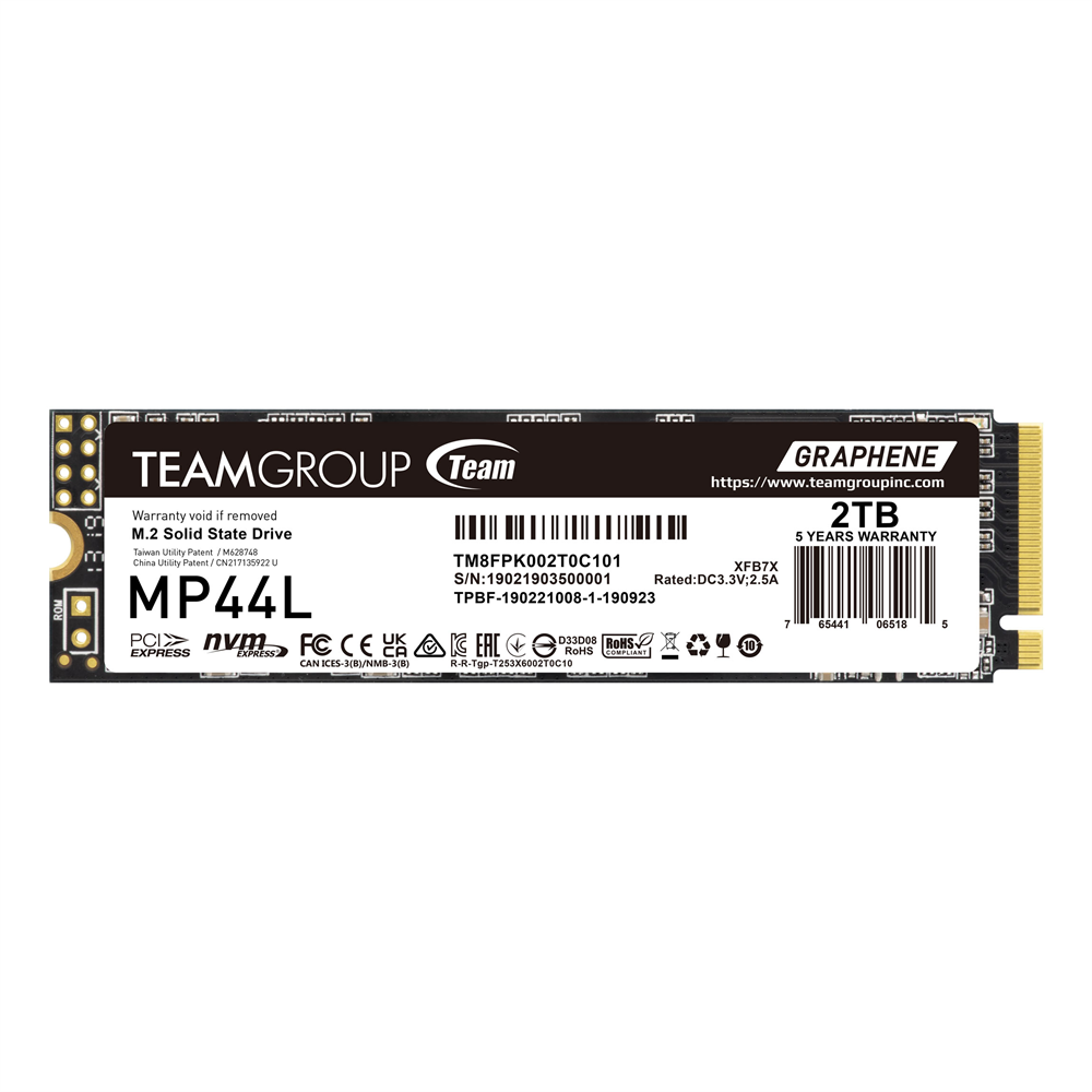 TeamGroup MP44L 2TB 5000MB/s