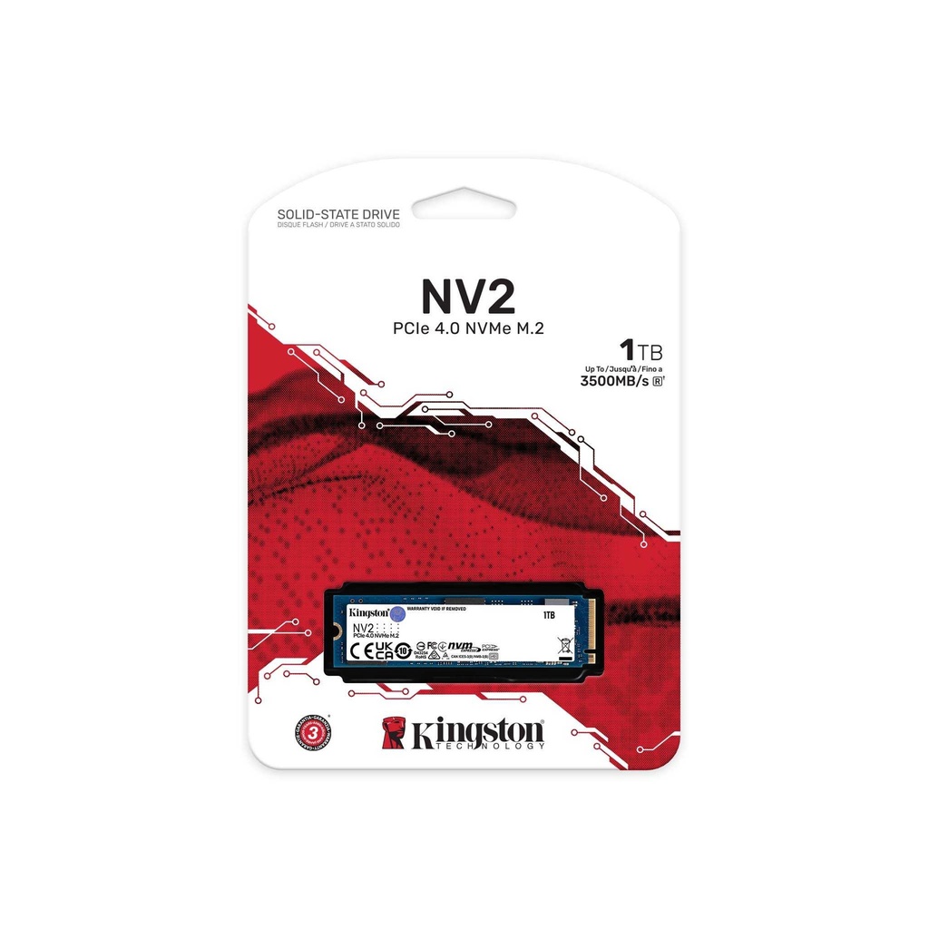 Kingston NV2 1TB NVMe 3500MB/s