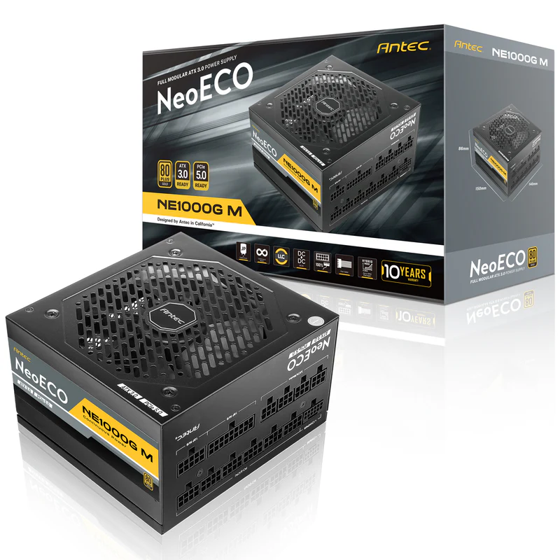 Antec NeoECO 1000w Gold Modular ATX3.0
