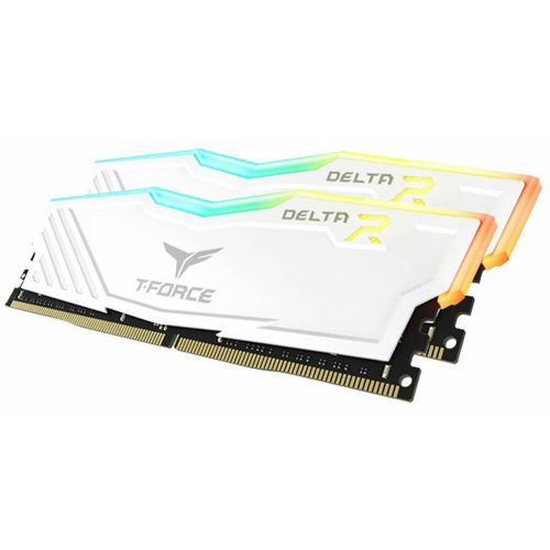 T-Force Delta RGB 16GB (8GB x2) DDR4 3600MHz White