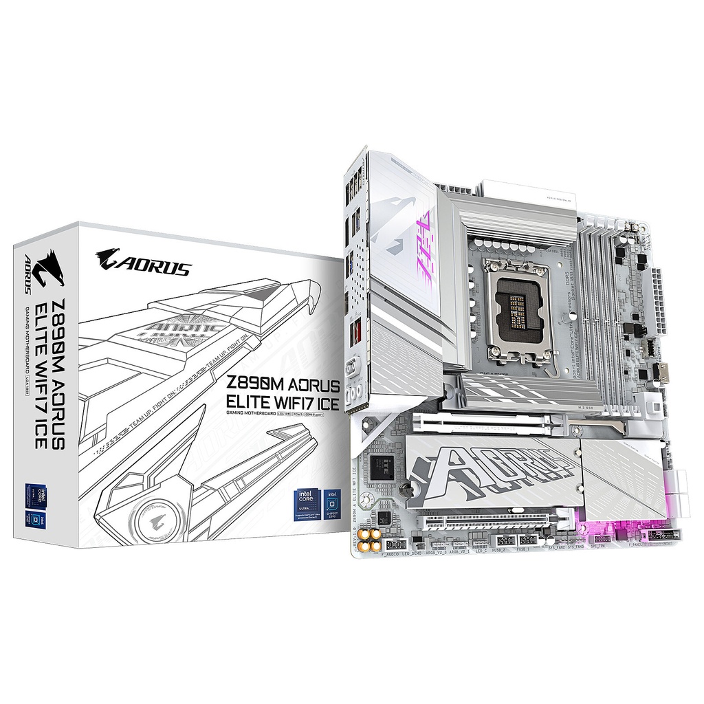 GIGABYTE Z890M AORUS Elite WIFI7 ICE