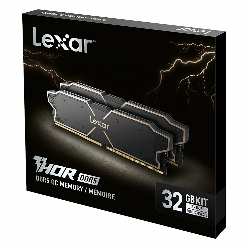 Lexar 32GB (2x16GB) THOR DDR5 RAM 6000MT/s