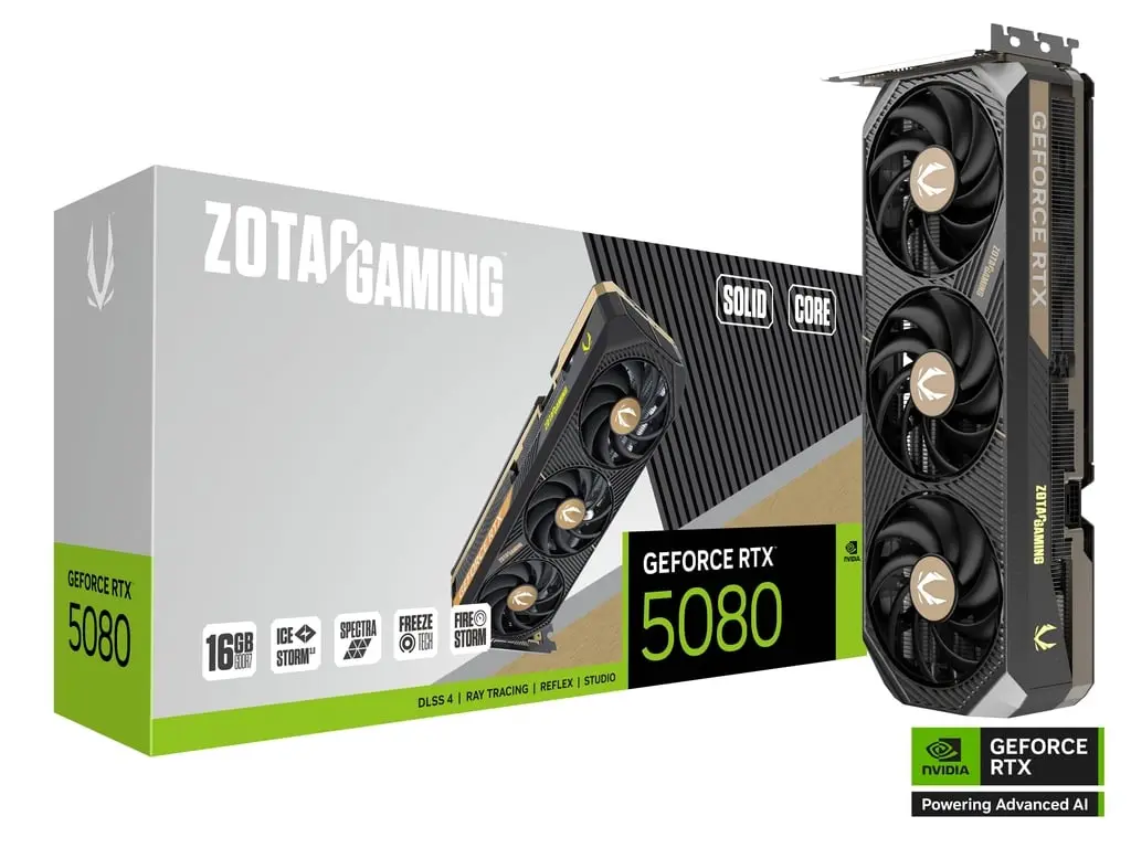 Zotac RTX 5080 SOLID CORE