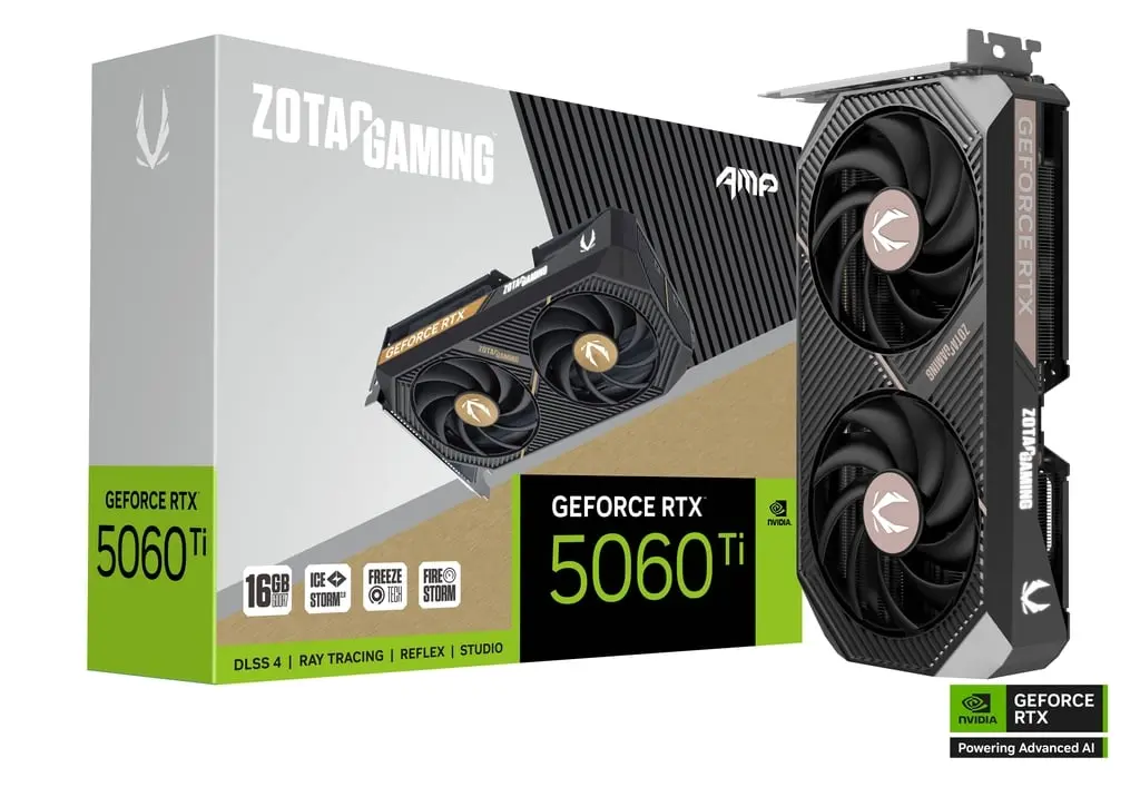 ZOTAC RTX 5060ti 16GB AMP
