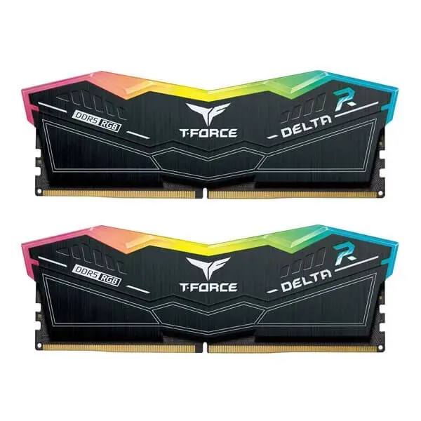 T-Force Delta RGB 64GB (32GB x2) 6000MHz Black