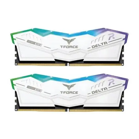 T-Force Delta RGB 64GB (32GB x2) 6000MHz White