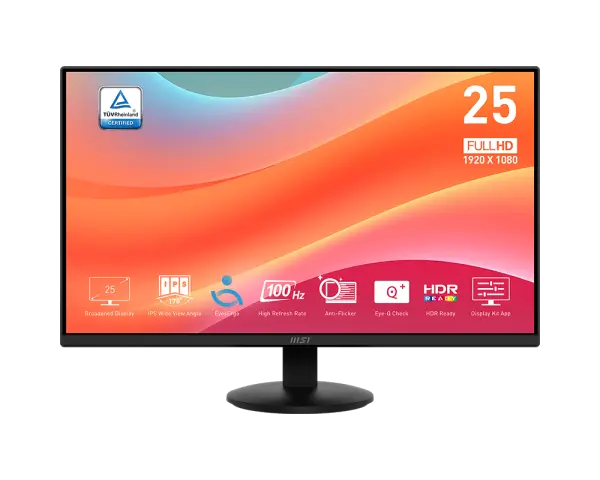 MSI MP252L (25inch - 1080P - IPS - 100Hz)