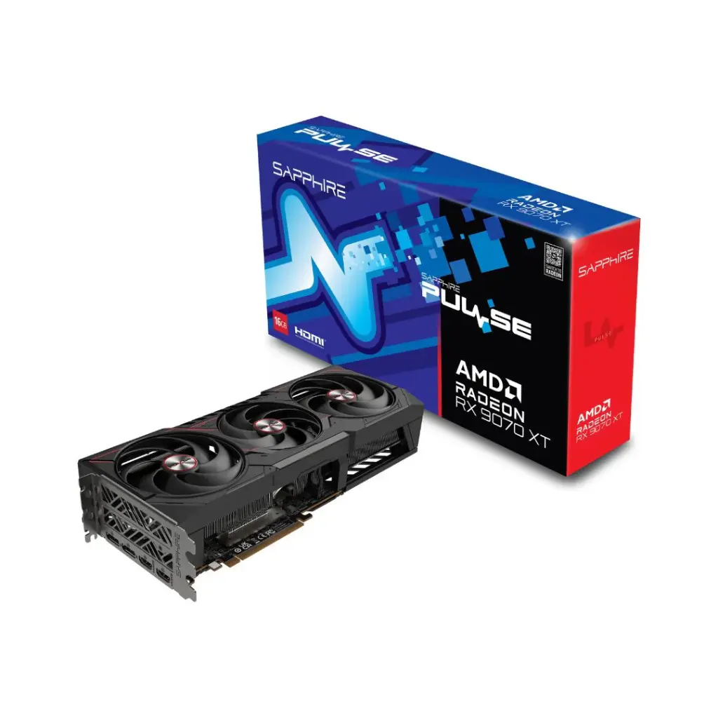 Sapphire Pulse AMD Radeon™ RX 9070 XT 16GB
