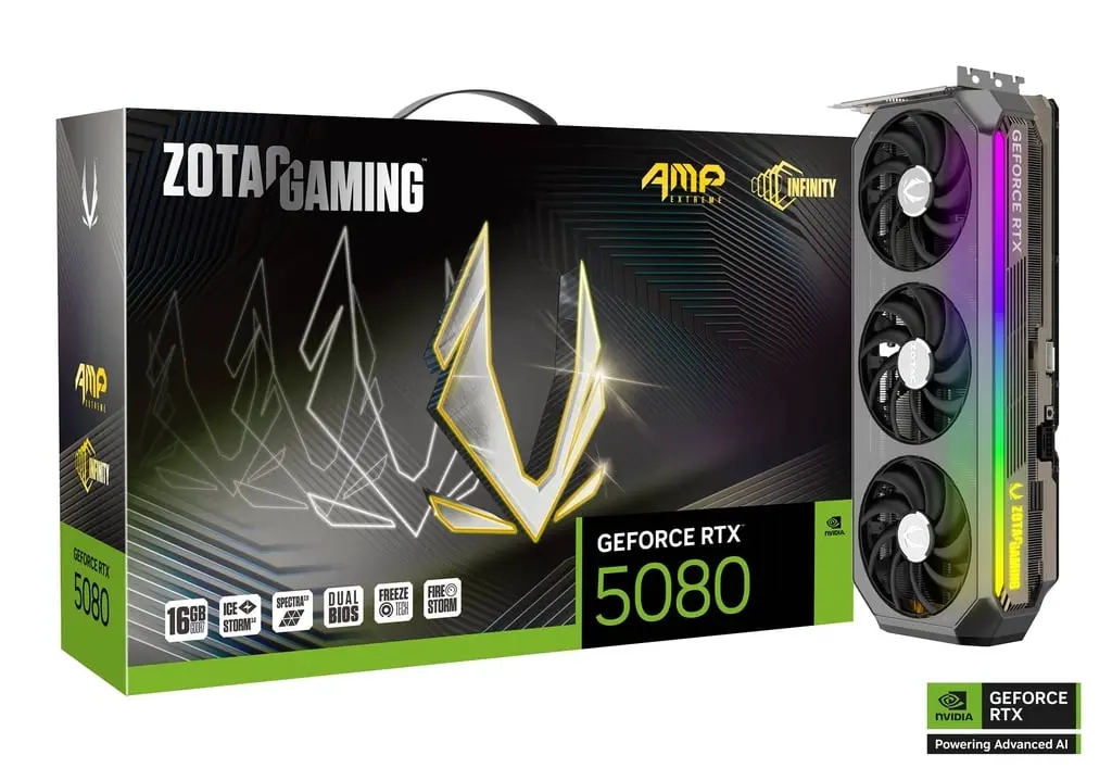 ZOTAC RTX 5080 AMP Extreme INFINITY