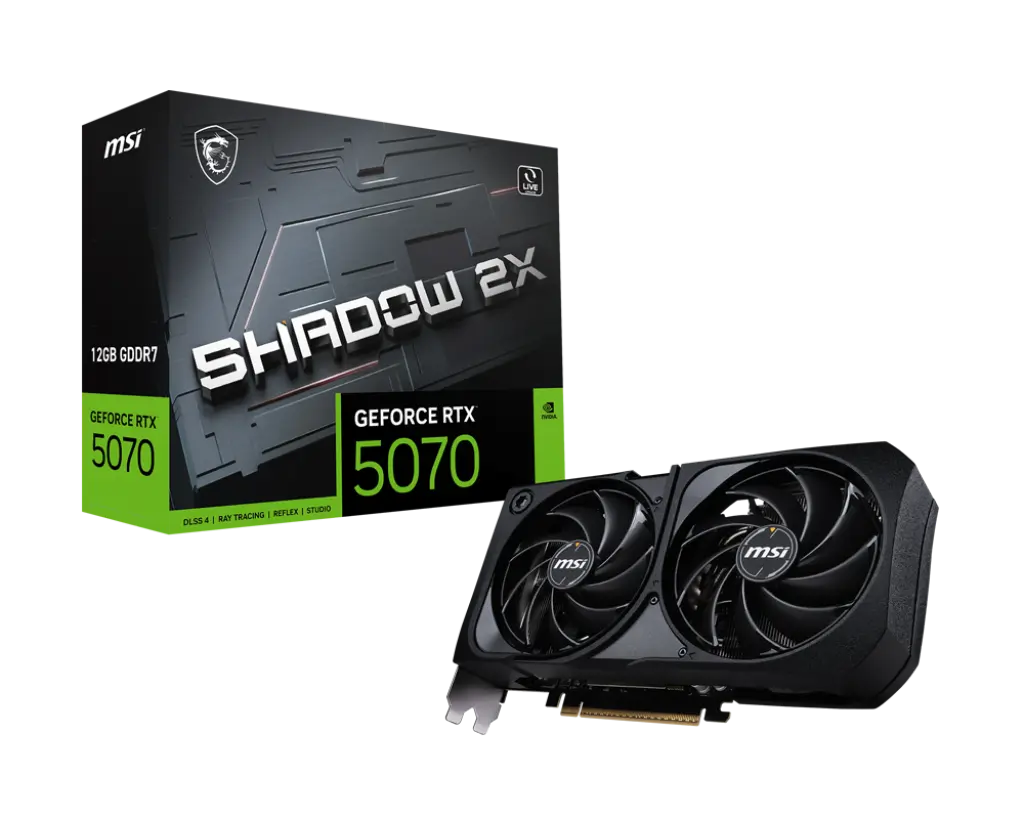 MSI RTX 5070 12GB SHADOW 2X