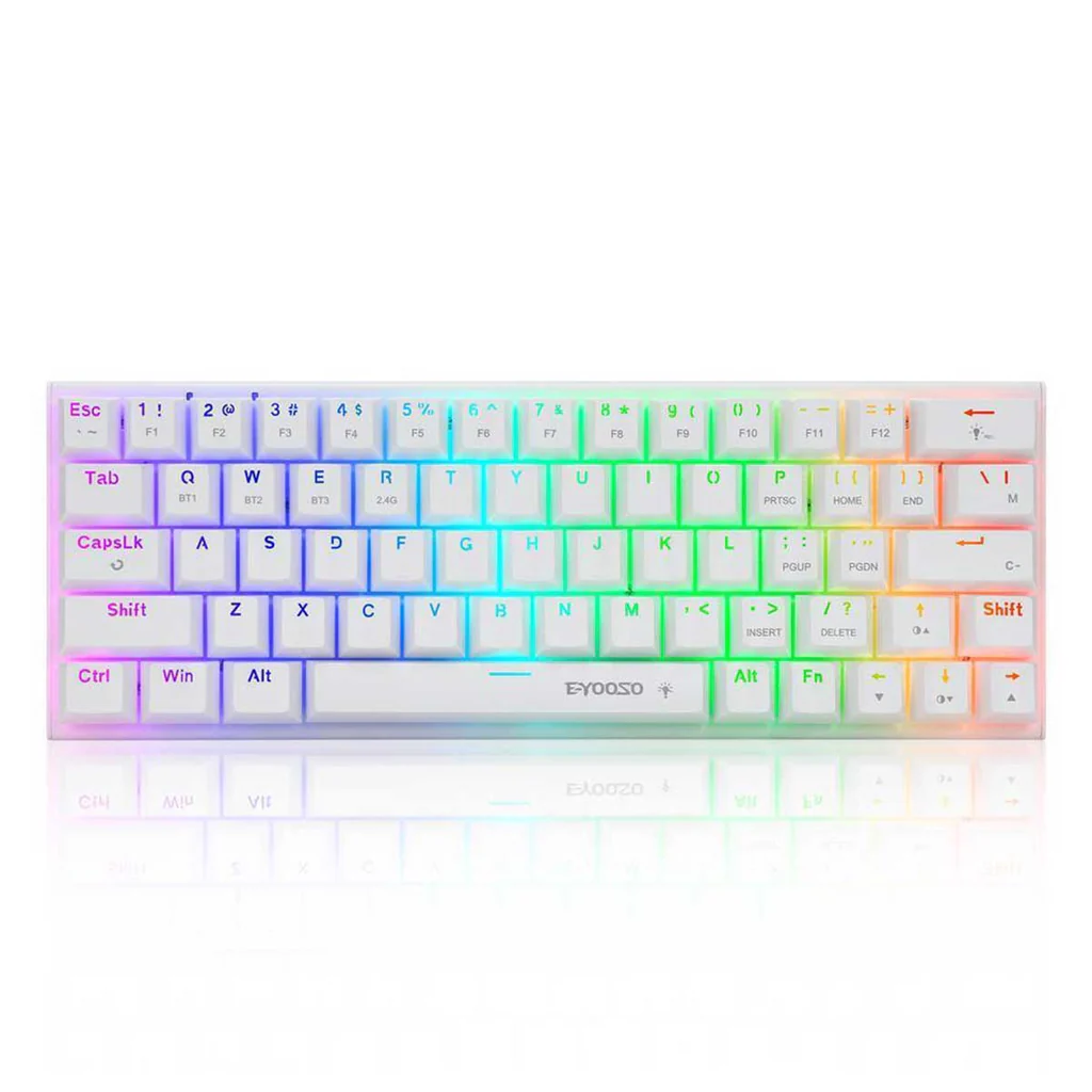 E-YOOSO Z-11 RGB Tri-mode White ( Red Switches )