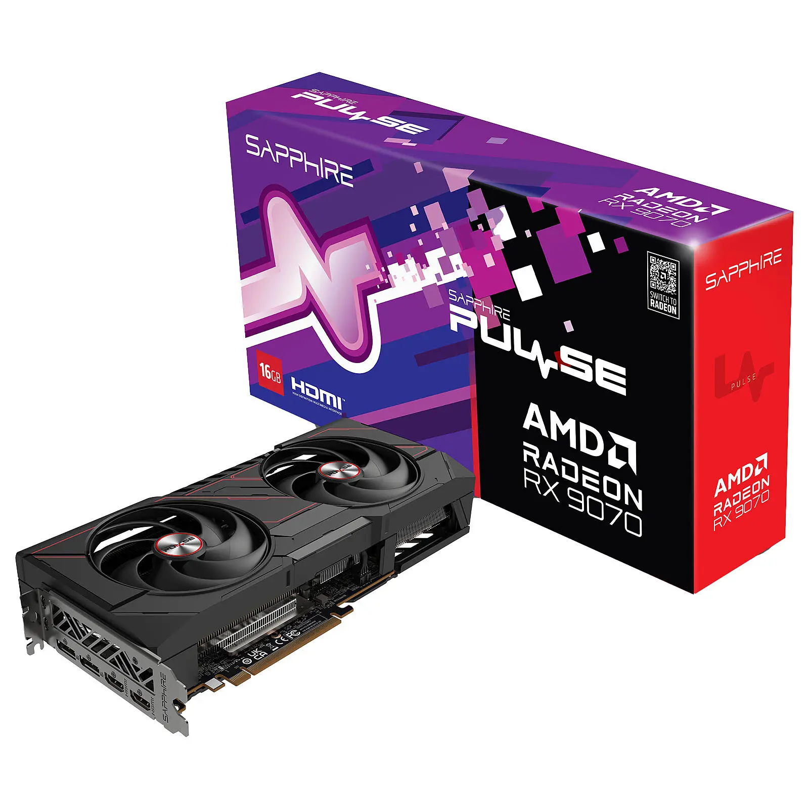 Sapphire Pulse AMD Radeon™ RX 9070 16GB