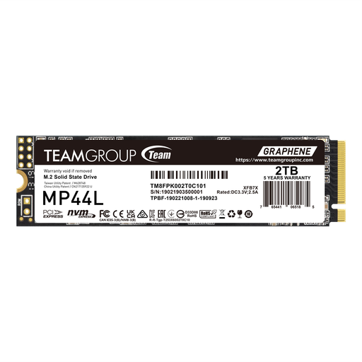 TeamGroup MP44L 2TB 5000MB/s