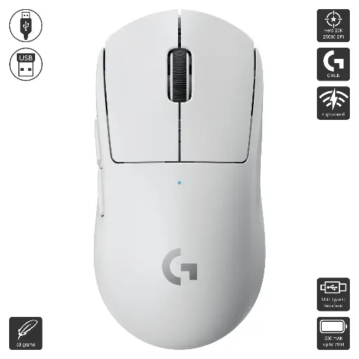 Logitech G PRO X SuperLight White