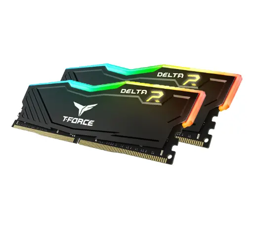 T-Force Delta RGB 32GB (16GB x2) 6400MHz Black
