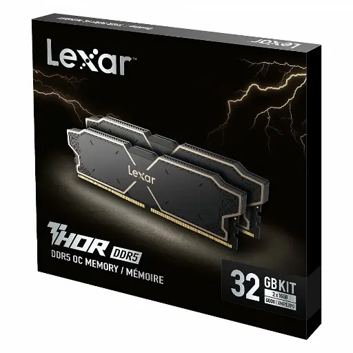 Lexar 32GB (2x16GB) THOR DDR5 RAM 6000MT/s