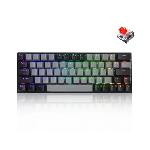 E-YOOSO Z-11 RGB Tri-mode Black/Grey ( Red Switches )