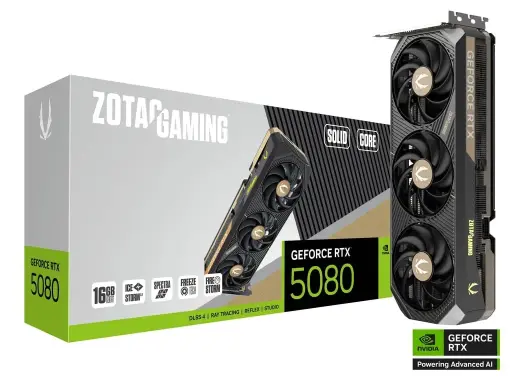 Zotac RTX 5080 SOLID CORE
