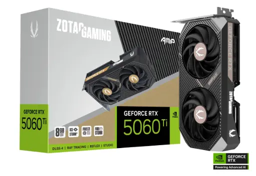 ZOTAC RTX 5060ti 8GB AMP