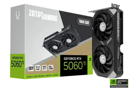 ZOTAC RTX 5060ti 16GB TwinEdge