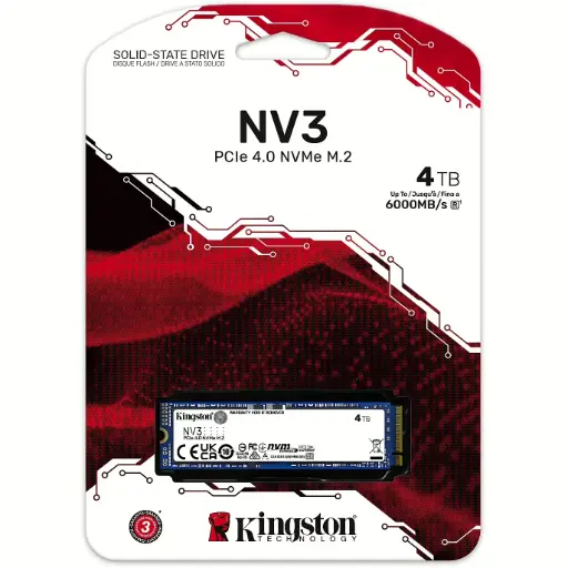 Kingston NV3 4TB NVMe 6000MB/s